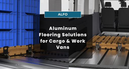 Aluminum flooring solutions for cargo & work vans - ALFO | Pareto