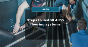 Steps to install ALFO flooring systems